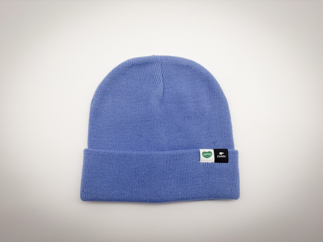 Eisbär-Kindermütze Skater blau